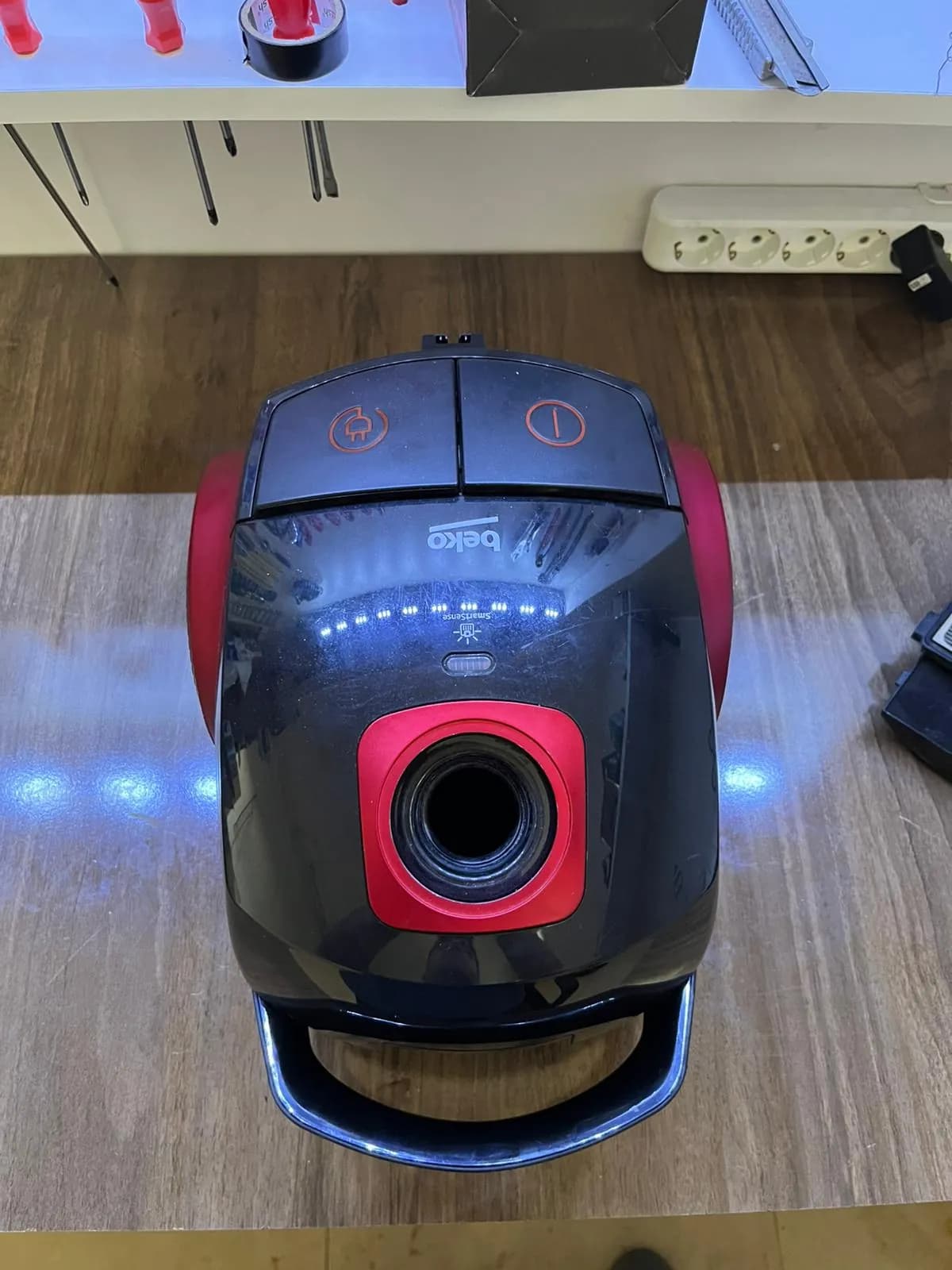 Tamiri yapılan elektrikli süpürge